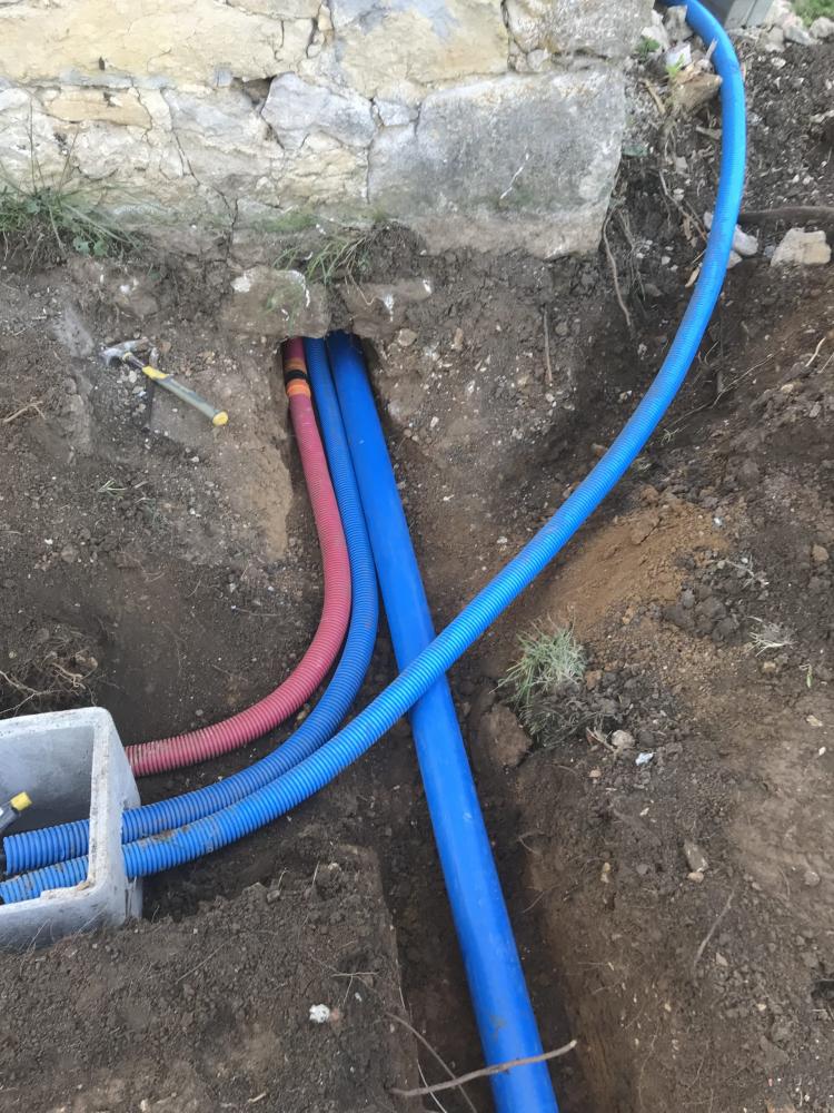 Installation de pompe de relevage à Izenave